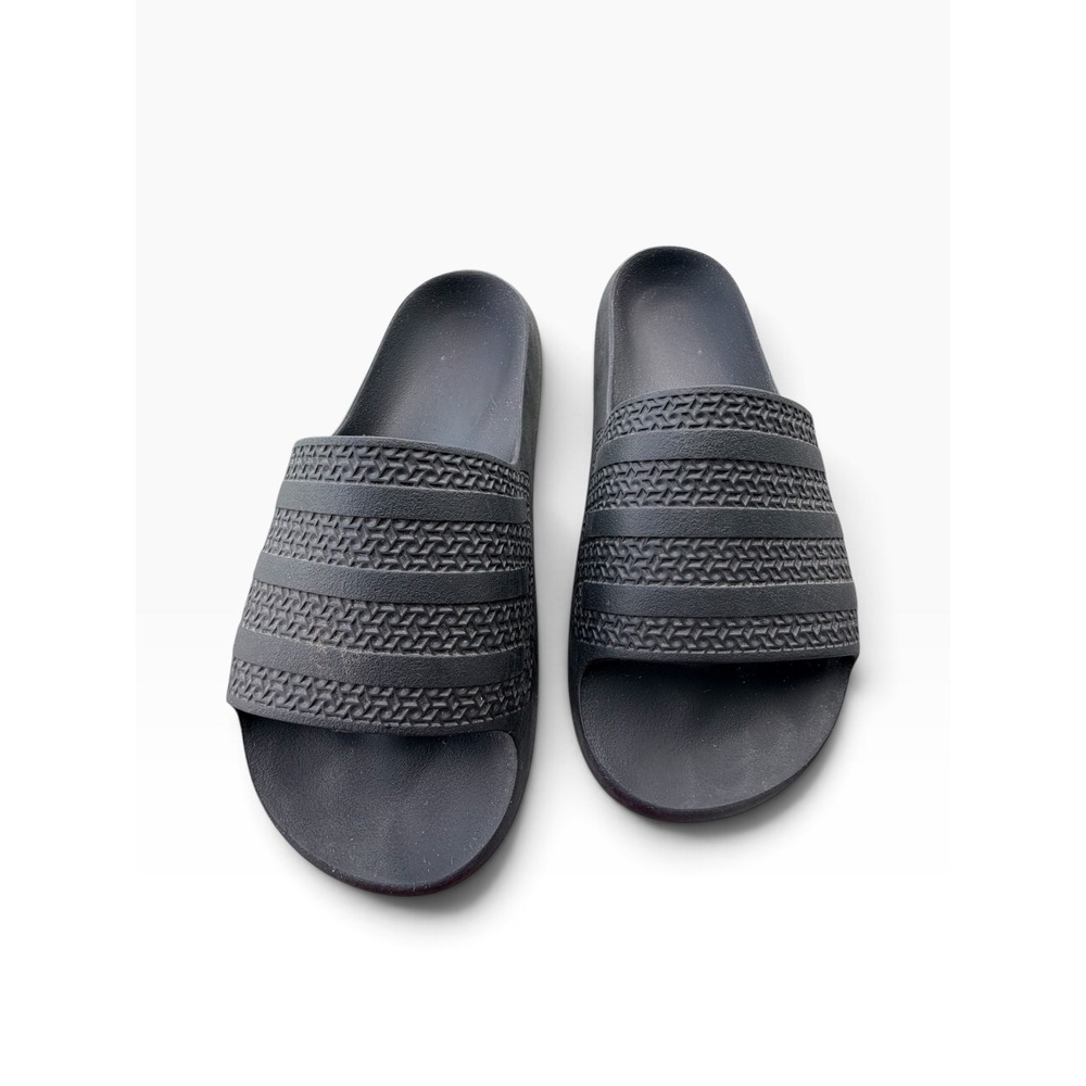 Adidas Adilette Ayoon Slides Black Men's/Women's Size 9/10 Comfort Sandals